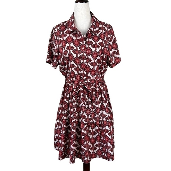 Vero Moda Button Down Shortsleeved Dress - Picture 1 of 13